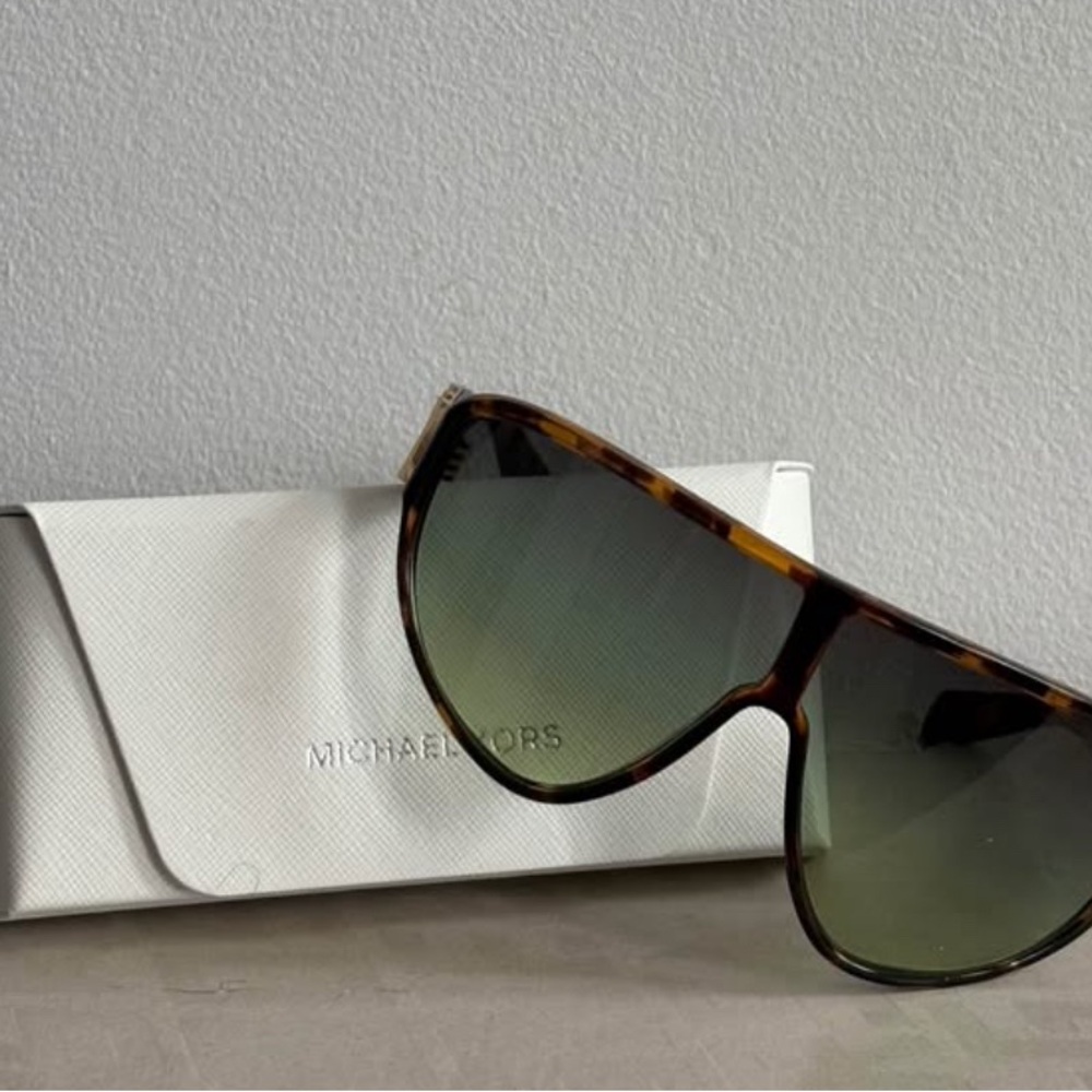Michael Kors Brown Aviator Sunglasses